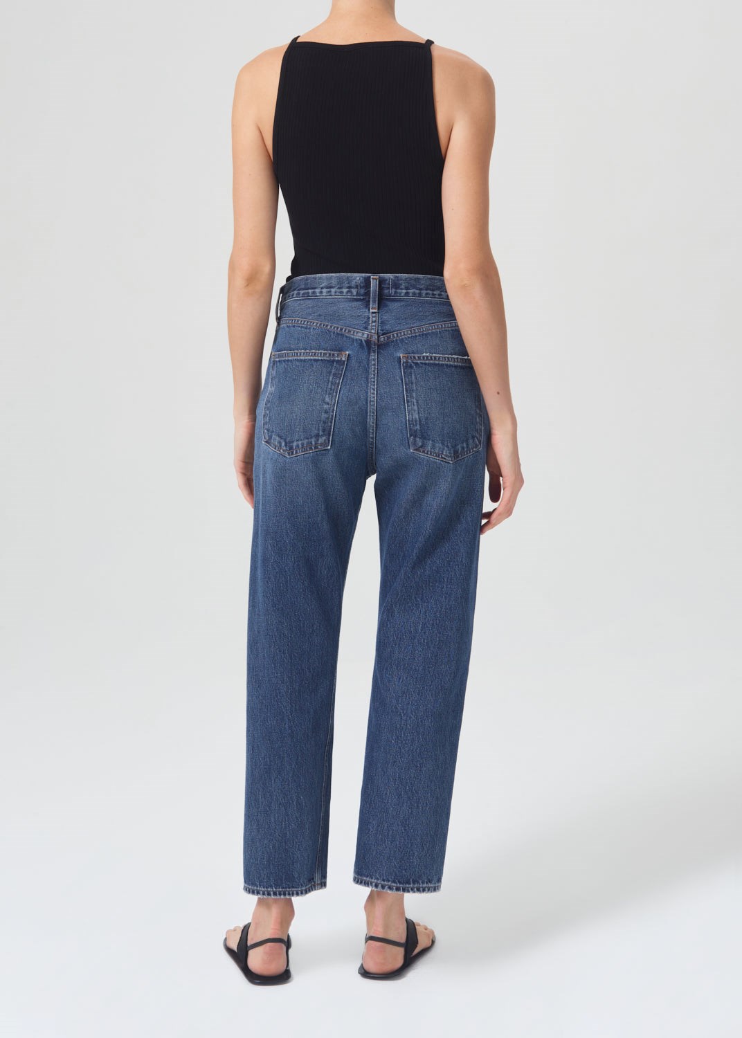 AGOLDE 90's Crop Mid Rise Droit Range | FOA-29752213