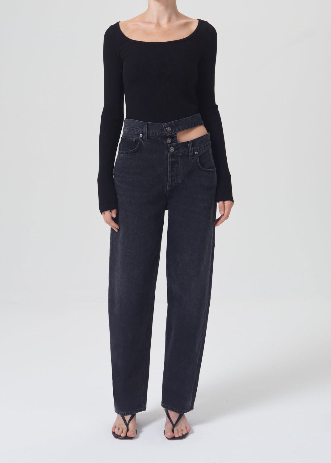 AGOLDE Broken Waistband Jean Conduct | QPQ-01374001