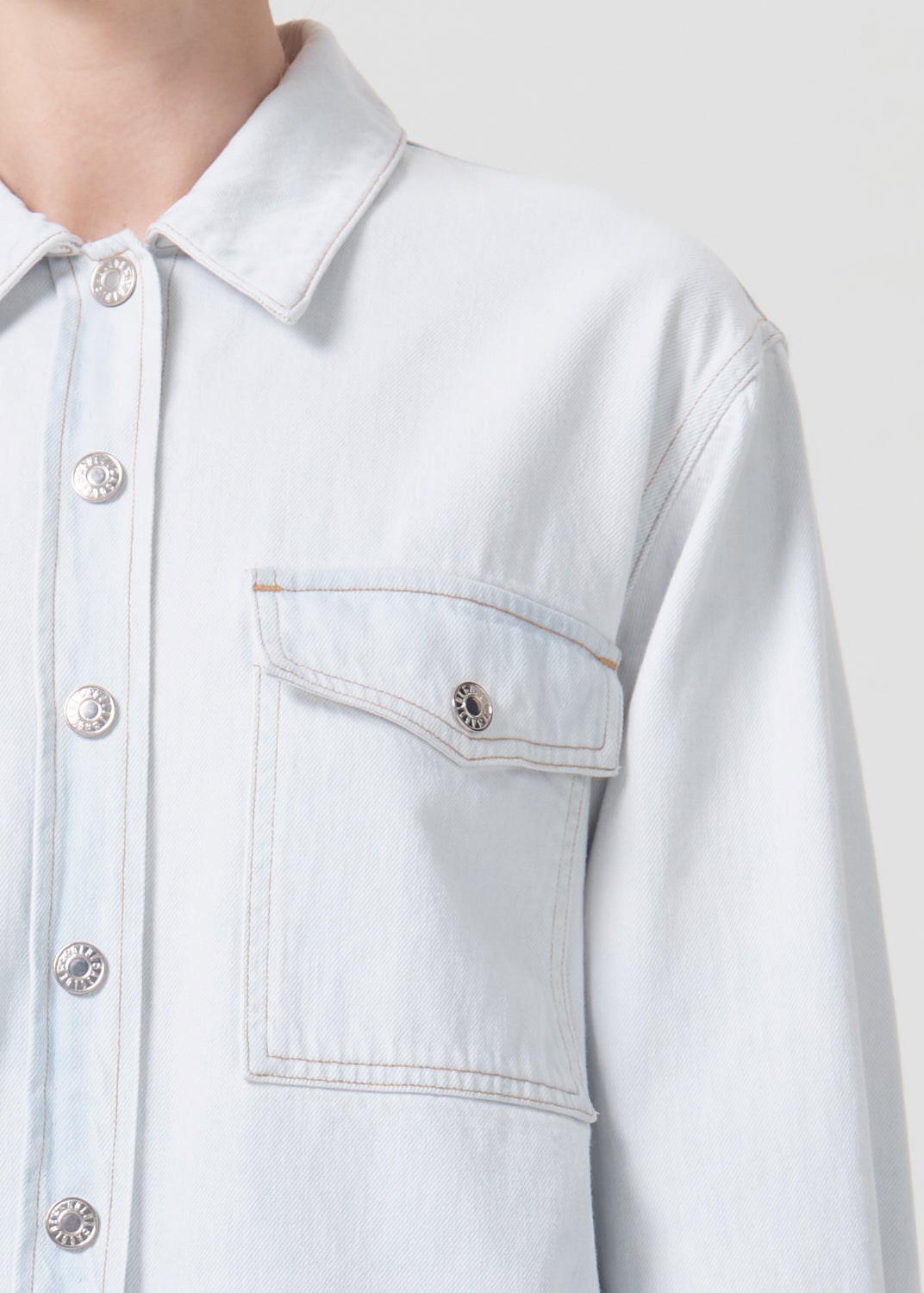 AGOLDE Axton Denim Shirt Shift | JXO-40758446