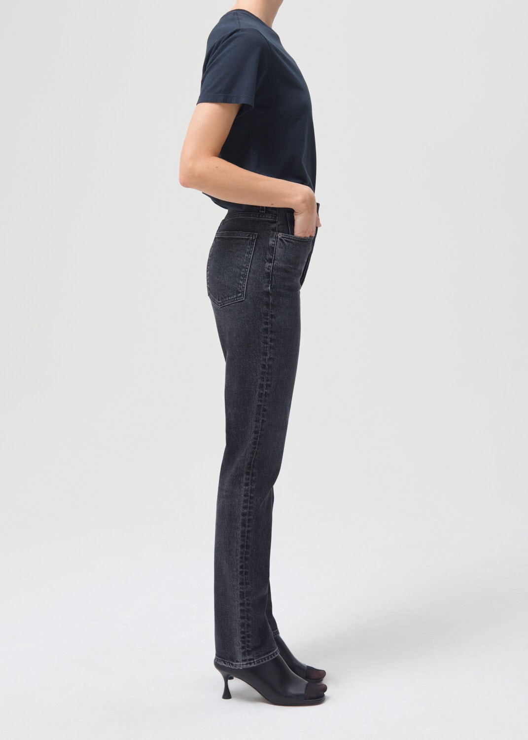 AGOLDE Freya High Rise Slim (Stretch) Hoax | AWE-23842925