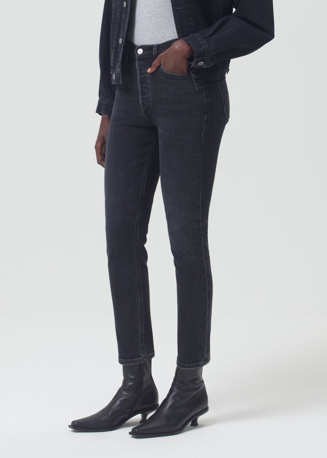 AGOLDE Nico High Rise Slim Fit (STRETCH) Hotline | YRD-05275271