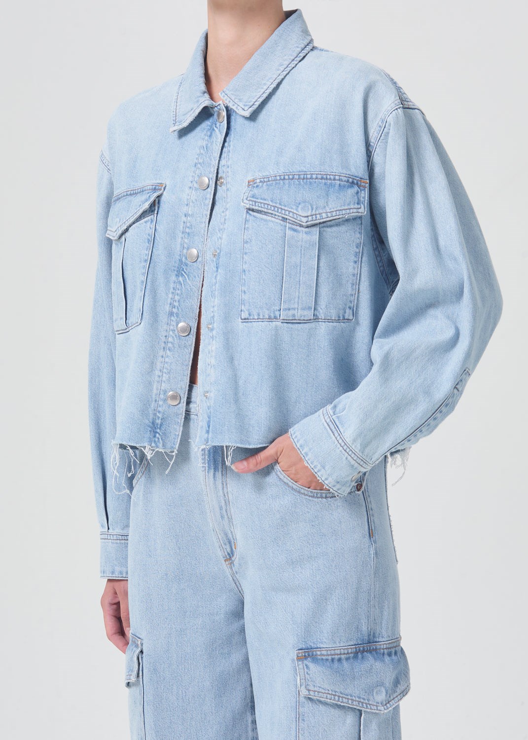 AGOLDE Nyx Denim Shirt Realm | RJF-98314803